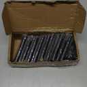 Door Hinges 3 1/2 Inch Matte Black 3.5 Inch Interior Hinges 1/4" Radius Iron Hinge 3 "x 3 " Door Hardware - 18 Pack