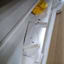 TV Stand Entertainment Media Console with 2 Rattan Cabinets and Open Shelves