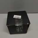 Aluminum Oil Catch Can,Baffled Oil Catch Can Kit,300ml Oil Reservoir Tank,Oil Separator Catch Can with Hose Kit,Universal Oil Catch Can Tank Polish Baffled Reservoir (Black1)