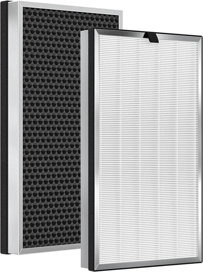 2 Pack 112 Replacement Filter Air Purifier V2.0 Compatible with MA Series 112, 3 in 1 Pre-filter, H13 True HEPA Filter and Activated Carbon Filter
