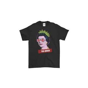 Elizabeth Yas Queen with Sunglasses Queen of England T-Shirt, Small