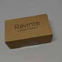 Ravinte 10 Pack Solid 3 Inch Center to Center Slim Square Bar Drawer Handles Cabinet Hardware - Black Matte Pulls for Kitchen and Drawers
