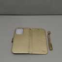 OCASE for iPhone 16 Pro Case Detachable Wallet Case with Card Holder, 2 in 1 Pu Leather Flip Folio with RFID Blocking Stand Wrist Strap Shockproof Phone Cover 6.3 Inch 2024, Gold