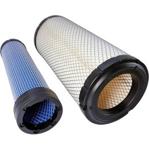 P827653 P829332 Air Filter Kit fit for Donaldsonn Bobcat 6666375 6666376, for Kubota 59800-26110 3A111-19130, for John Deere AP33330 AP33331, for Toro 108-3814 108-3816 (P827653 P829332)