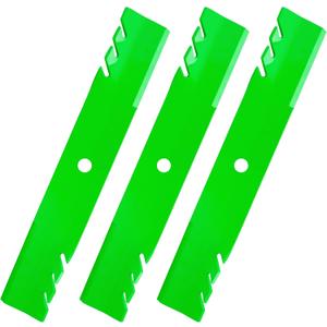 Z515E M143520 Blades for John Deere 54 inch Mower z375r z515e z530m z445 z425 z525e z345r x570 x590 x500 x530 z435 54'' Deck Zero Turn Tractor M145516 M152726 396-719 UC22010