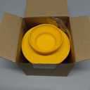 Silicone Butter Crock with Lid, French Butter Dish for Fresh Spreadable Butter, Butter Keeper to Leave On Counter, Butter Container Holder with Water Line for Kitchen and Home Decor-6oz/Purple