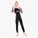 Full Body Kids Swimsuit One Piece Rash Guard Long Sleeve Wetsuit Skin for Girls Boys, XL