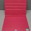 Changjia for iPad Air 13 Inch Case M3 2025/M2 2024, iPad Pro 12.9 (6th/5th/4th Gen 2022/2021/2020),Cute Crown Rhinestone Elegant PU Leather Auto Sleep/Wake Stand Protective Case for iPad Air 13", Pink