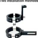 Motorcycle Spotlight Mount Brackets, Motorbike Tube Clamp Turn Signal Mounting Clamp Fog Light Holder for 1.5"-2.36" ATV UTV Roll Bar (2 Pcs)