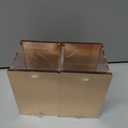 2 x Moosy Life Moonlight Rose Gold Acrylic Makeup Brushes Holder