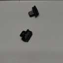 Hickory Hardware P5312-BI Double Demountable Hinge - 1/4 Inch overlay, 3/8 Inch inset Self-Closing Feature with 170 Opening Face Frame - Screwless Mounting Cabinet Black Iron Finish 1 Pair