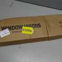 Window Visors Rain Guards Shield for 2005-2021 Nissan Frontier Crew Cab, Out-Channel Window Vent Wind Deflectors Visors Shades for 2009-2013 Suzuki Equator Crew Cab