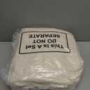 Buryeah 6 Pcs Flannel Throw Blanket Bulk 50 x 60 in Sleepover Blanket Outdoor Wedding Throw Lightweight, Oeko-tex Standard 100 Certified for Sofa Homeless Gifts (Beige)