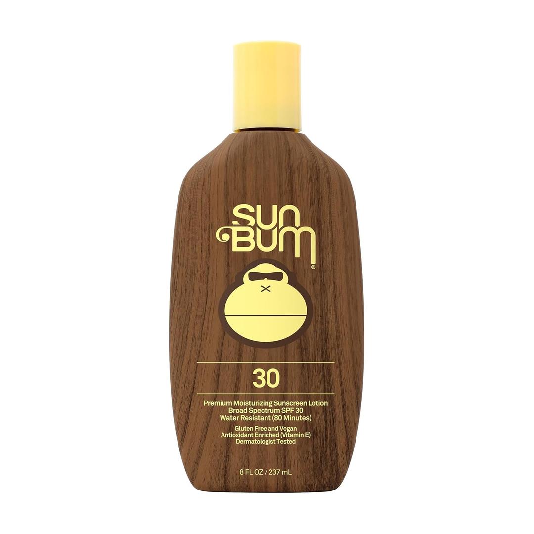 Sun Bum Original SPF 30 Sunscreen Body Lotion - Broad Spectrum Moisturizing Sunscreen with Vitamin E - Hawaii 104 Act Compliant (Made without Octinoxate & Oxybenzone) - 8 oz Sun Bum Original SPF 30 Sunscreen Body Lotion - Broad Spectrum Moisturizing Sunscreen with Vitamin E - Hawaii 104 Act Compliant (Made without Octinoxate & Oxybenzone) - 8 oz