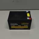 Feuruetc 12V 15Ah Deep Cycle LiFePO4 Battery, 3000+ Cycles, Maintenance-Free Battery for Fish Finder, Scooter, Security System, Solar System, UPS etc Rechargeable Lithium Iron Phosphate