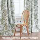 H.VERSAILTEX Blackout Curtains 96 Inch Length 2 Panels Set, Floral Print Drapes Farmhouse for Living Room, Grommet Room Darkening Curtains Vintage Boho Window Treatment(2 Panels, Sage)