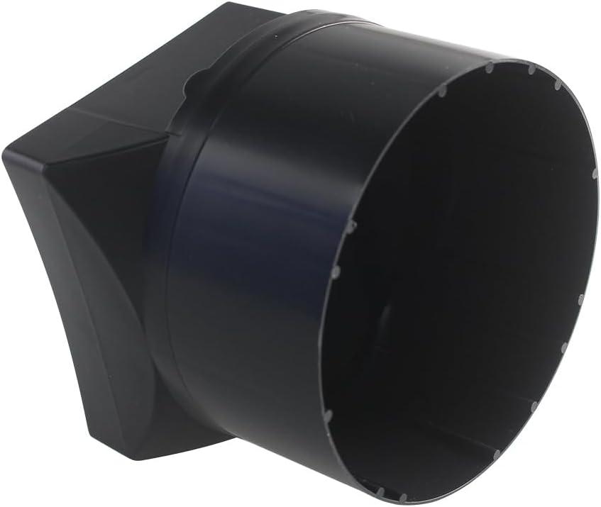 S97014185 for Broan 4" Damper/Duct Connector, Fits for Broan Various Models Duct Adapter Replacement, Exhaust Fan Damper Replacement