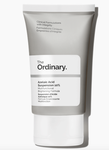 The Ordinary Azelaic Acid Suspension 10%, Brightening Formula for Uneven and BlemishProne Skin, 1 Fl Oz