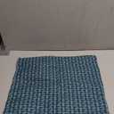 UGASA Outdoor Waterproof Pillow Covers Pack of 2 Weaving Texture Water Resistant Outside Decorative Pillow Cases for Patio Garden Porch Yard Bench Tent 18x18 Inch, Teal