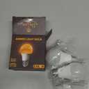 Amber Sleep Light Bulbs, Blue Light Blocking, A19 9W(60 Watt Equivalent) Dim Light Bulbs for Lamp, 1800K Warm Light Bulb, E26 for Healthy Sleep, Bedroom, Kids Room, 2 Pack