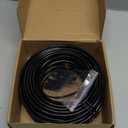 NAOEVO 18 Gauge Wire 2 Conductor Electrical Wire, 18 AWG Stranded PVC Cord, 12V Low Voltage/Tinned Copper/Flexible Cable for Automotive Wiring, Lamp Cord, Marine Cable (100FT)