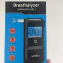 YYBNN Breathalyzer, Alcohol Breathalyzer Tester with LCD Digital Display, Portable Breathalyzer for Home and Party Use (Includes 10 Mouthpieces)