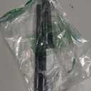 AIZESI Tension Rod 24 to 46 Inch, 1Pcs Black Tension Curtain Rod, Adjustable Spring Tension Rod No Drilling for window, kitchen, closet, doorway