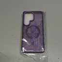 DOMAVER for Samsung Galaxy S26 Ultra Case, Magnetic Phone Case for Samsung S26 Ultra [Compatible with MagSafe] Slim Fit Flowers Floral Design Shockproof Protective Bumper Women Girls Cover- Purple