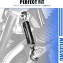 NICECNC Front Anti Sway Bar Compatible with Polaris RZR 1000S4 2019-2020, GENERAL 1000 2016-2021, RZR 64 XP4 1000 MD 2021,See Fitments Black