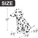 WEIGEDU Dalmatian Stuffed Animals, Stuffed Dalmatian, Stuffed Puppy Dog Plush Toys for Boy Girl Kids Birthday, 12 inches