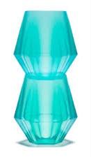 Wine2Go Diamond Silicone Wine Glasses 9oz 2 Pack