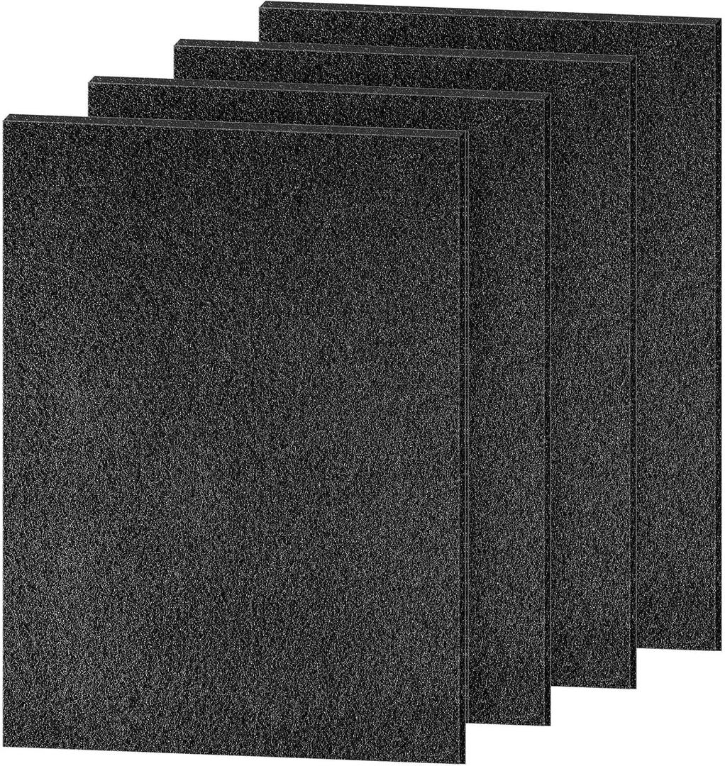 Pangda 4 Pack Activated Carbon Pre Filters Replacement Compatible with Winix Air Purifier Odor Control Part Filter A 115115 Size 21 Compatible with Winix Air Purifier Am90 C535 5300 5500