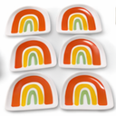 RAINBOW TRINKET DISH 8Pcs