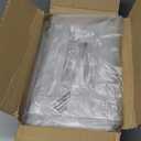 2 Pack Bathroom Organizers and Storage, 2-Tier Clear Under Sink Organizer, Vanity Countertop Organizer, Medicine Cabinet Organizer, Pull-Out Cabinet Organizer with Track For Bathroom, Kitchen, Pantry