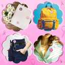 Cunno 120 Pcs Breast Cancer Awareness Button Pin on Pink Ribbon Cards, Include 60 Ribbon Badge Button 60 Hope Faith Cards for Women Breast Cancer Awareness Month Support Charity Supplies