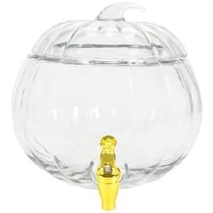 Celebrate It 2gal. Clear Glass Pumpkin Drink Dispenser by Ashland - Fall Kitchen & Party Supplies