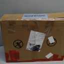 NightStand Bedside Charging Table Bedroom - Brown Night Stand with Charger Station, Modern Bed Side End Table with Open Shelf & 2 Fabric Drawers, USB-C Port for Dorm, Living Room