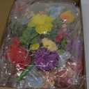 3 Pcs Artificial Flowers Hanging Decorations, 29.5ft Wildflower Daisy Garland Backdrop Ceiling Decoration for Wedding Spring Party Birthday Home Garden,(Bright Color)