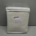 Ivory Cream Shower Curtain Boho Cotton Texture Mid Century Minimalist Arch Shower Curtain for Bathroom, 72" W X 78" L