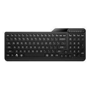 HP 460 Multi-Device Bluetooth Keyboard - Bluetooth with Swift Pair to 3 Multi-Devices, Compatible with Windows/Mac/Chromebook, Laptop, Notebook Black (7N7B8AA)