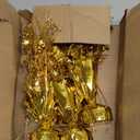 6 Pcs Metallic Foil Spray Centerpiece Star Table Decoration Gold Centerpieces Decors with Star Burst Table Centerpieces for Birthday Wedding Holiday Anniversary Graduation Home Party