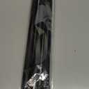 Black Tension Curtain Rod 28 to 48 Inch Spring Rod No Drilling Adjustable Shower Curtain Rod for Windows, Bathrooms, Closet, Kitchen