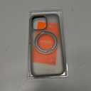 TORRAS Q3 VegSkin for iPhone 17 Pro Max Case Leather, 360 Spin Magnetic Stand, Fit for MagSafe, Camera Control, Shockproof Premium Organic Silicone Leather Case for iPhone 17 Pro Max, Cloud White