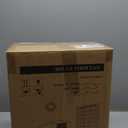 25W Solar Roof Vent Fan with 8-Inch Removable Roof Vent, Solar-Powered Attic Exhaust Fan for Enhanced Ventilation. Ideal for Home, Garages & WarehousesEnergy-Efficient & Easy Install, Black