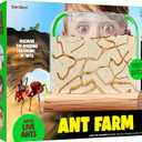 Dan&Darci Ant Farm Kit for Kids - Farms Colony - Includes Ants Voucher - Sand Habitat Kits - Bug Terrarium House - Educational Science Gifts for Kid - Nature Learning Toys for Boys, Girls & Adults