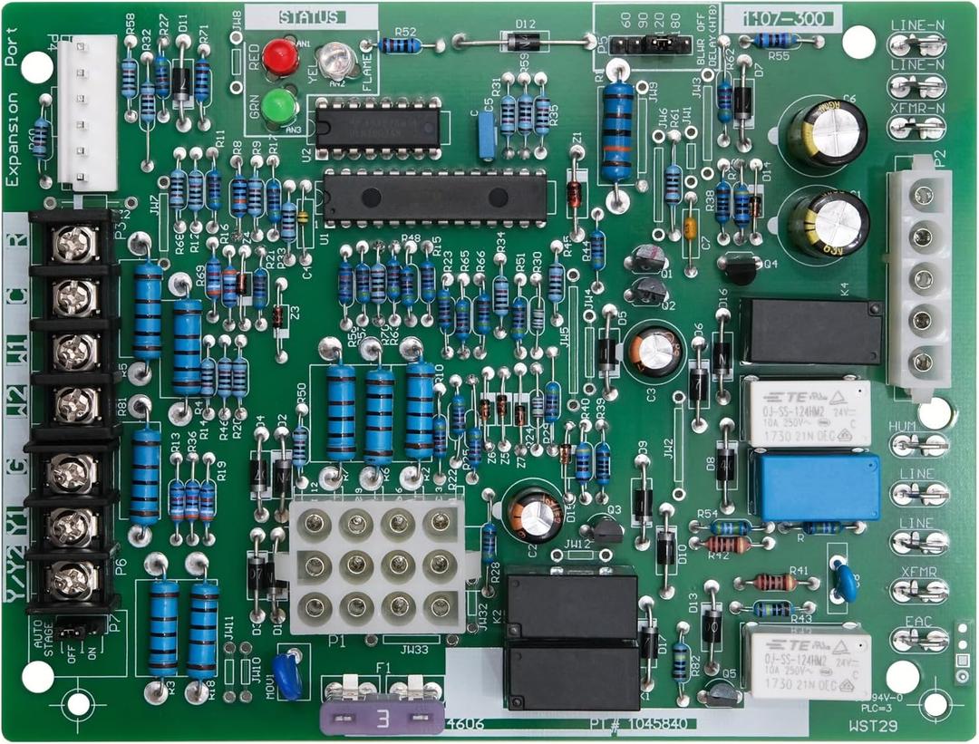 920916 Control Board Replacement for Nordyne 624790-A 2-STAGE Control Board for G7 Board F/M7Tl Furnace