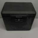 SentrySafe Black Fireproof Document Box with Key Lock, Safe Secures Files and Documents for Home or Office, 0.61 Cubic Feet, 13.6 x 15.3 x 12.1 inches, 1170
