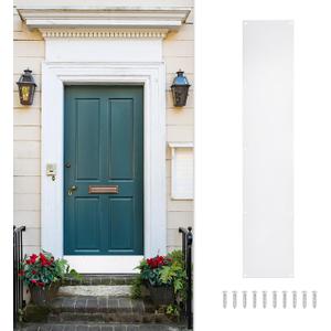 uxcell Door Kick Plate,8 x 34 Inches Kick Plate Door Plate,White-1 Pack