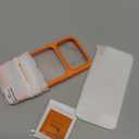 TAURI for iPhone 17 Pro Case, Full Camera Protection with Screen Protector, Anti-Yellowing Military-Grade Protection Shockproof Slim Phone Case for iPhone 17 Pro, Orange