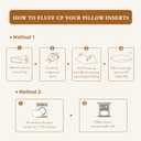 puredown 12x20 Pillow Inserts, Pack of 1, Fluffy Soft Lumbar Pillows Filled with Plump Stuffer, Rectangle Decorative Pillows for Couch, Sofa, Bed and Home Decor